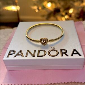Pandora Gold Plated Rose Bracelet